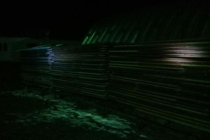 Алаколь разбушевался